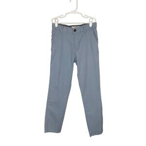 H&M L.O.G.G. Blue Chino Slim Pants Medium 7-8 Years